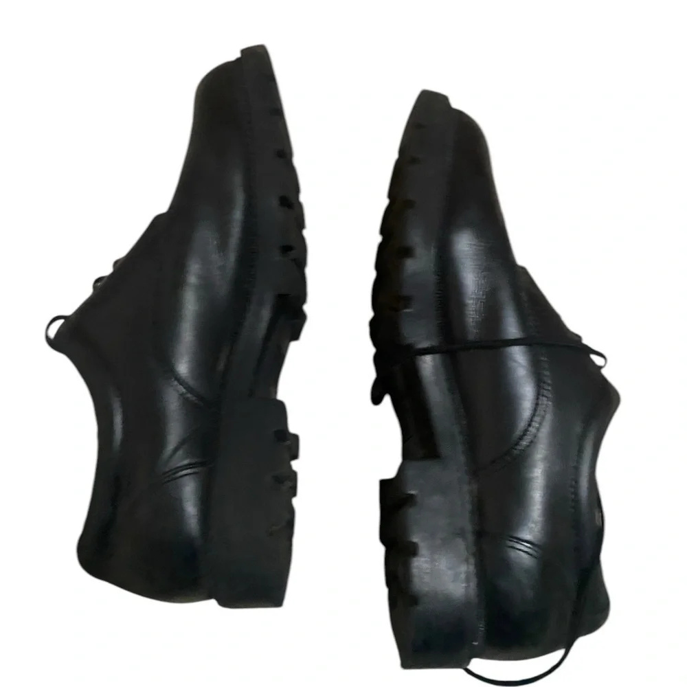 Dockers Mens Shoe Size 10,5 Genuine Leather Black Toe Comfort